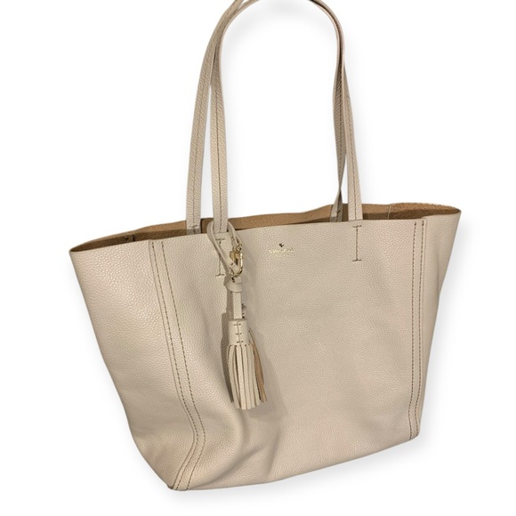 Kate SpadeTote Bag with Tassel”Orchard Street”Hallie Crisp Linen (item#20011) - Picture 2 of 10